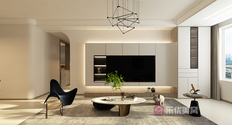 碧桂園鳳凰天域138㎡極簡(jiǎn)風(fēng)格裝修效果圖