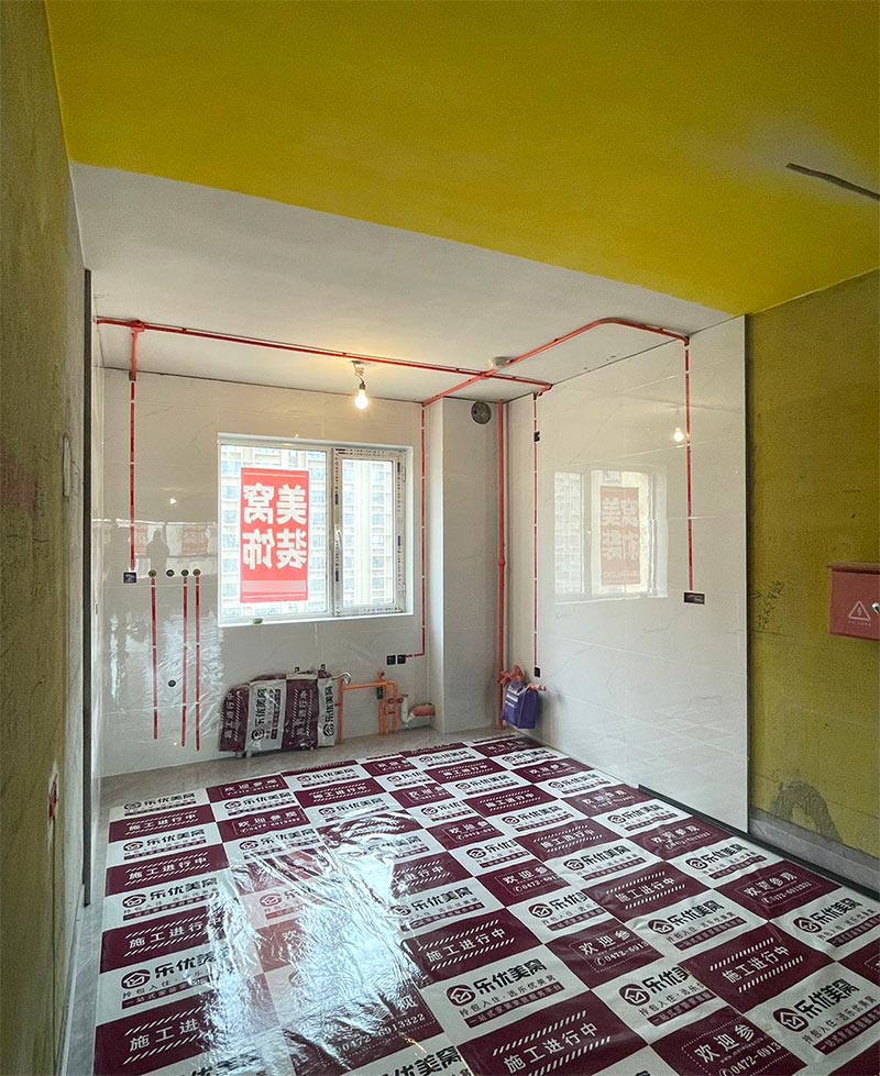 松石御景江山118㎡施工進行中-樂優美窩