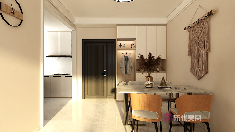 方興鳳凰臺105㎡現代簡約風格裝修效果圖