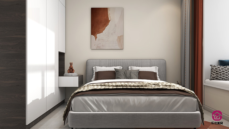 方興鳳凰臺86㎡現代簡約風格裝修效果圖