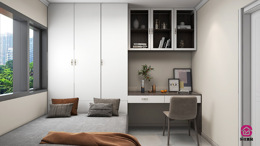 方興鳳凰臺86㎡現代簡約風格裝修效果圖