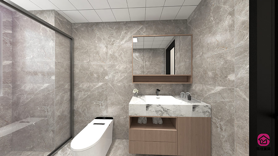 遠洲大都匯170㎡現代簡約風格裝修效果圖