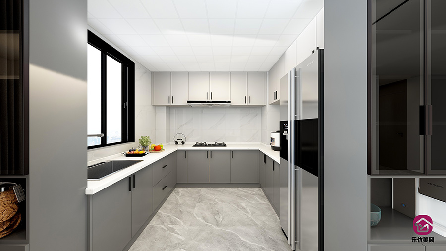 錦尚國際·錦天下153㎡現代簡約風格裝修效果圖