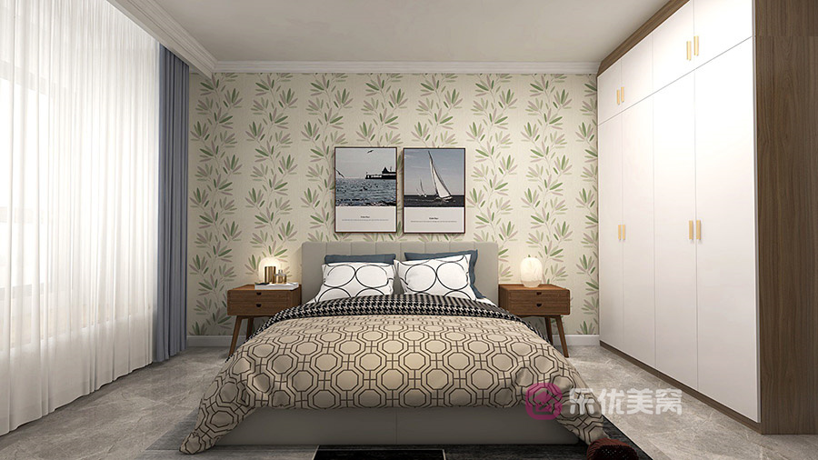 方興鳳凰臺117㎡現代簡約風格裝修效果圖