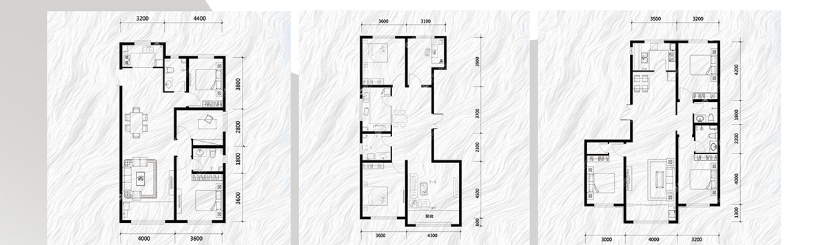 包頭青山楓景裝修_青山楓景戶型圖