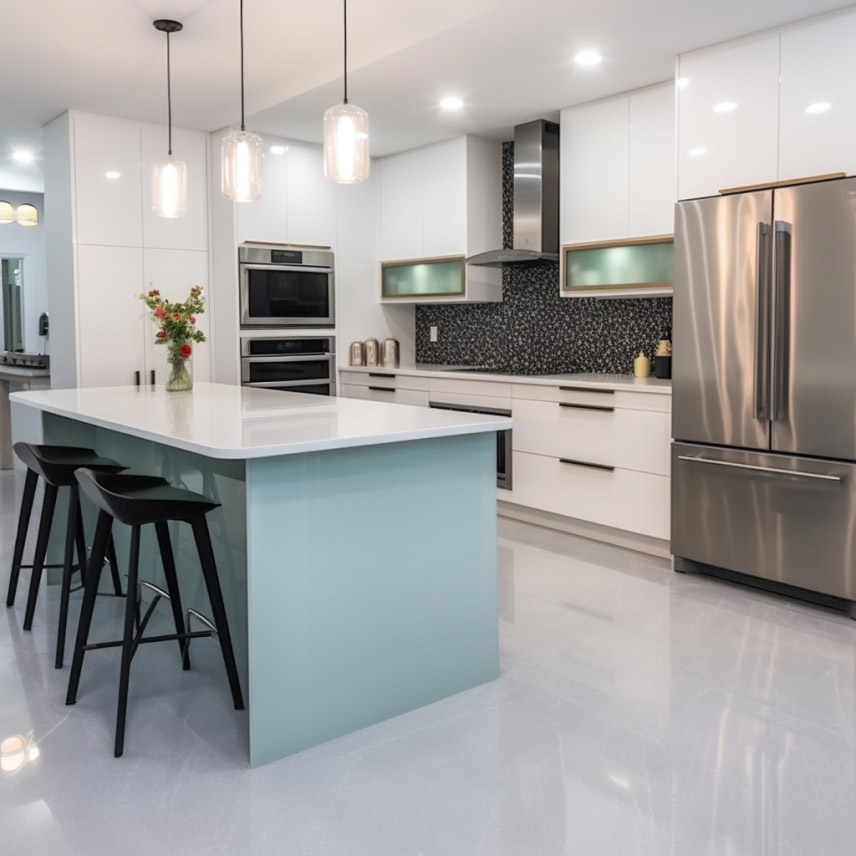 餐桌島臺一體化設計，別提有多香了