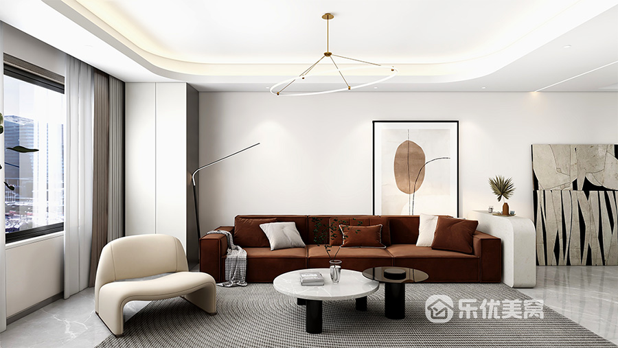 遠(yuǎn)洲大都匯142㎡現(xiàn)代簡約風(fēng)格裝修效果圖