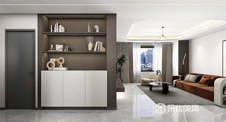 遠(yuǎn)洲大都匯142㎡現(xiàn)代簡約風(fēng)格裝修效果圖