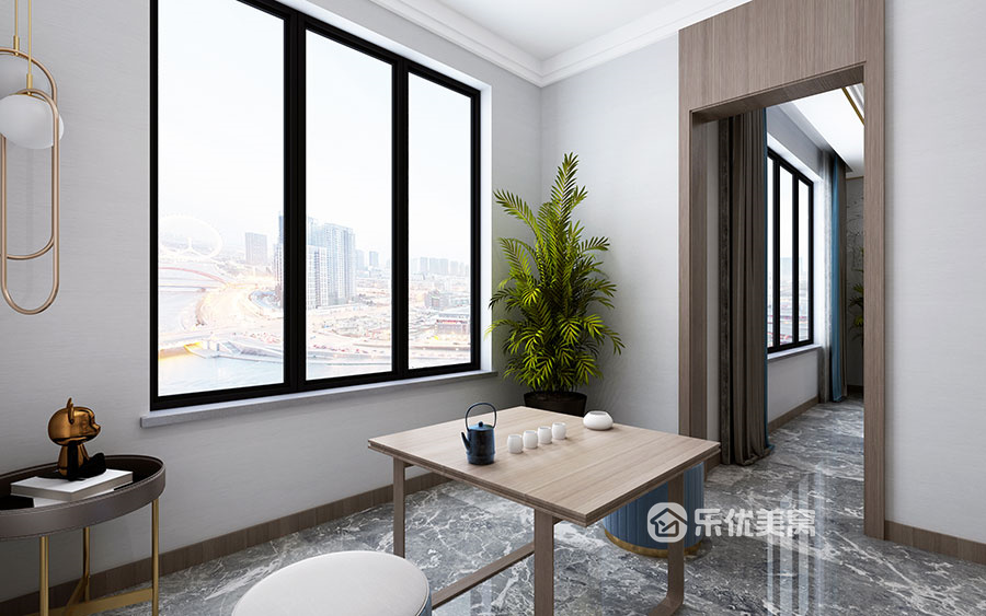 松石御景江山147㎡現代輕奢風格裝修效果圖