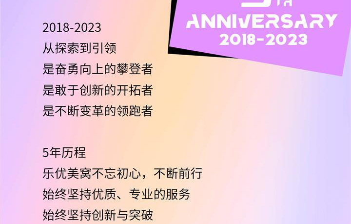 樂(lè)優(yōu)美窩5周年超級(jí)慶典