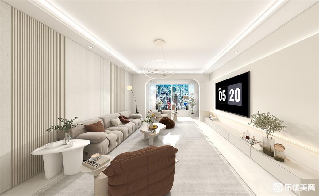 包頭保利拉菲全屋整裝，現代簡約打造舒適空間！