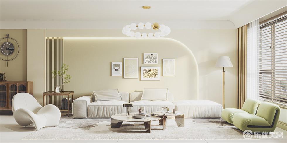 包頭青山楓景全屋整裝，簡單配色打造清爽居家！