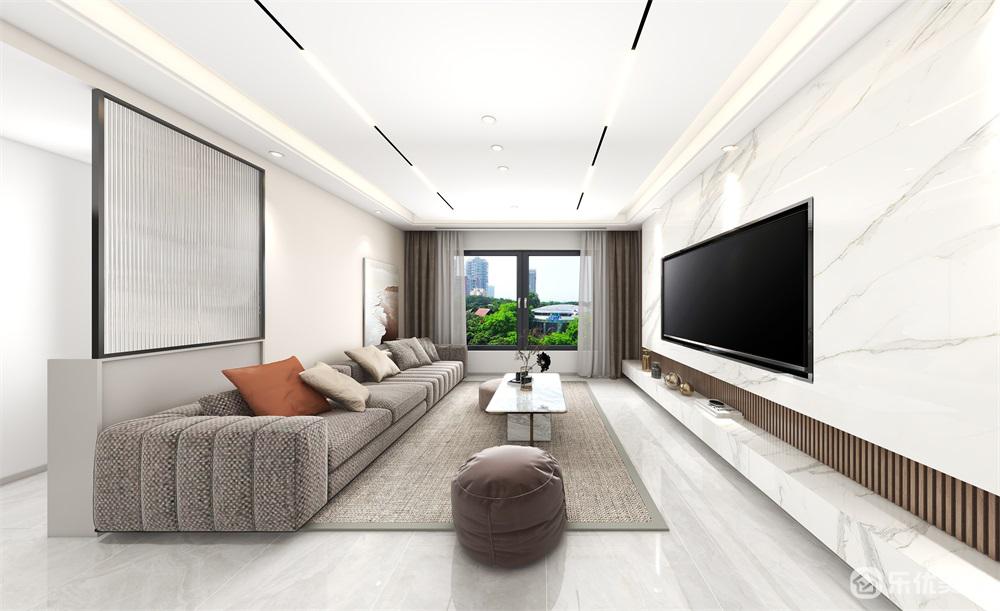 包頭方興鳳凰臺整裝案例，現代簡約打造居家格調！