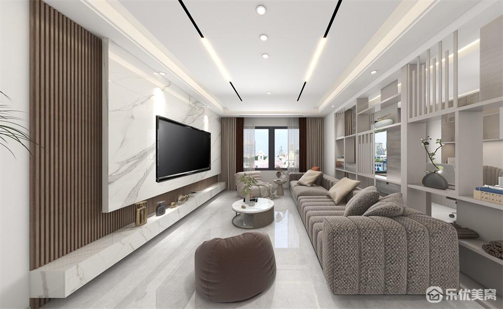 遠洲大都匯整裝案例，118平全屋現代風！