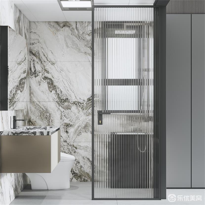 包頭禧瑞都整裝案例，全屋124平，現代風打造酒店式居家！