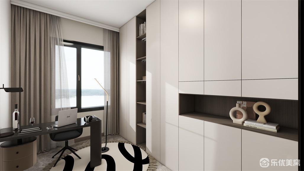 空間敞亮，95平全屋整裝，現代風格經典家裝！