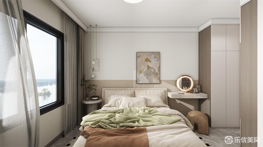 空間敞亮，95平全屋整裝，現代風格經典家裝！