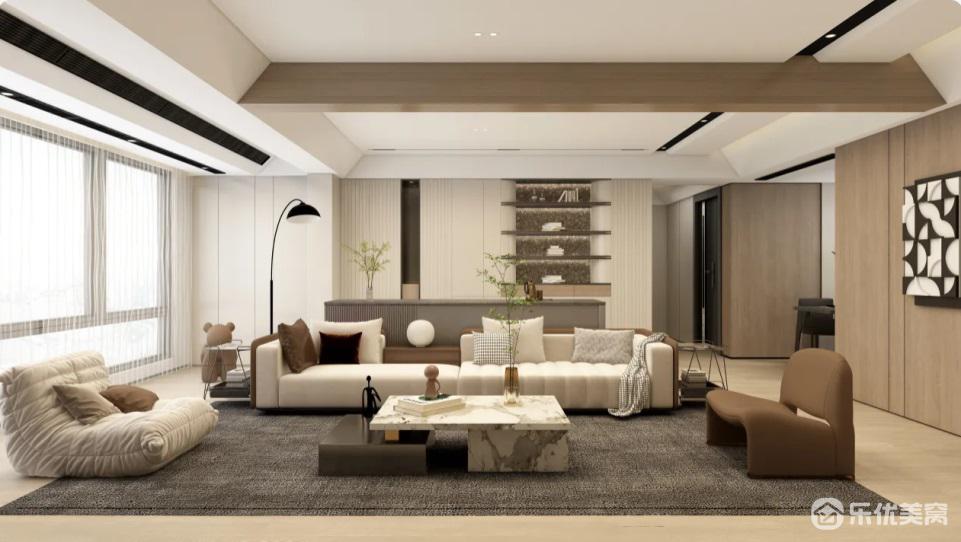 140平全屋整裝，現代風簡約居家，舒適精致！