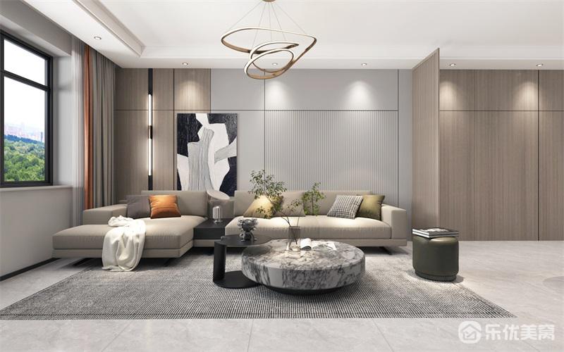 富力院士庭全屋整裝，125平空間品味非凡！