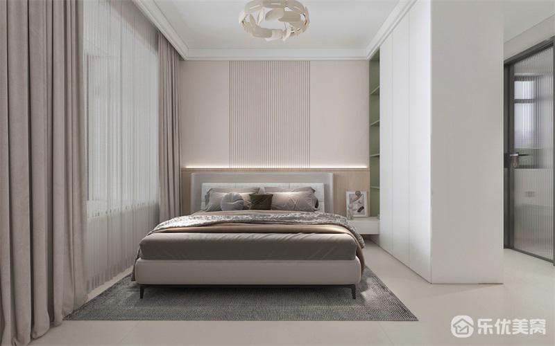 	中實紫宸書院整裝效果，128平現代風