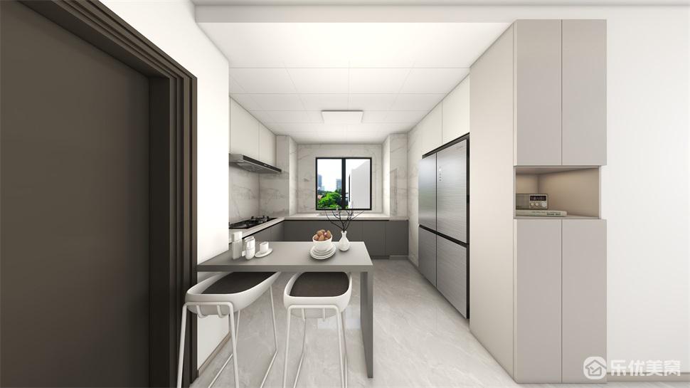 包頭吾悅桃李郡整裝案例，留白空間潔凈居家！