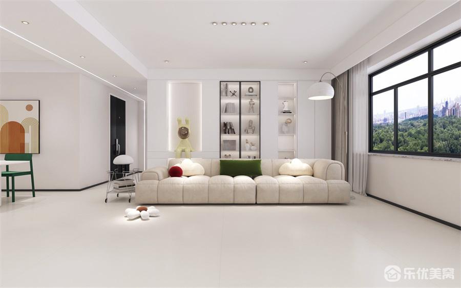 包頭中實(shí)紫宸書院整裝案例，全屋明亮空間一眼愛上！