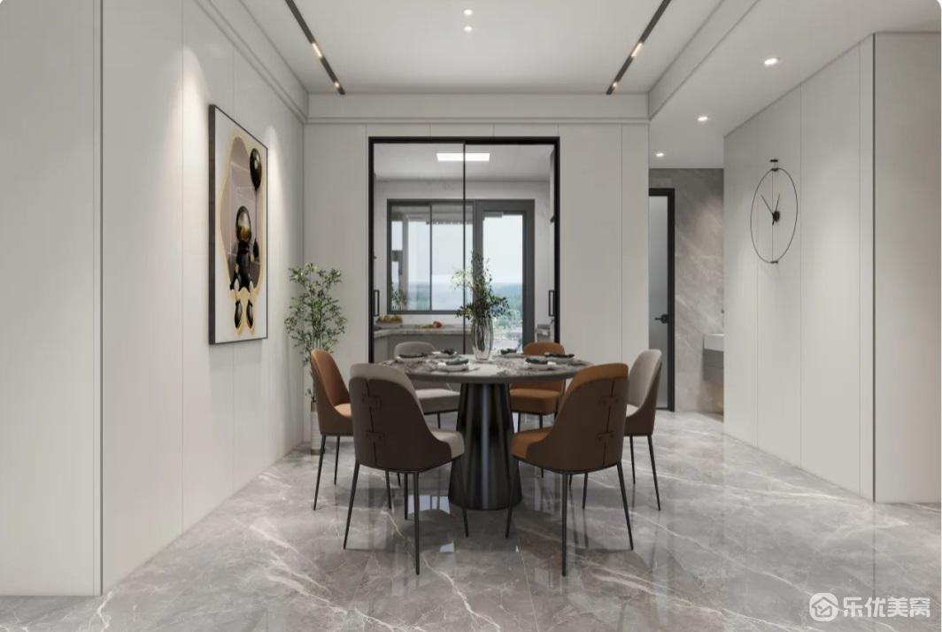 景晟開元整裝案例，140平現代風效果出眾