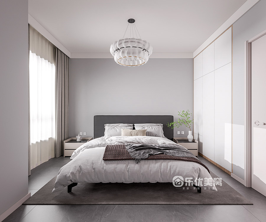 中冶德賢公館91平現(xiàn)代簡(jiǎn)約風(fēng)格裝修效果圖