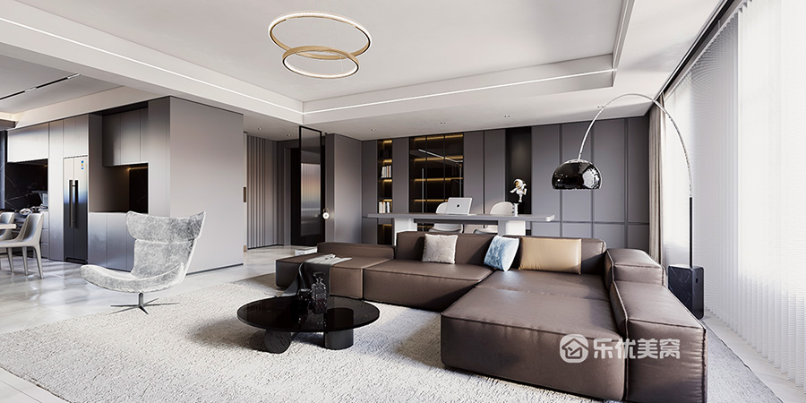 中海河山郡170平通透寬敞現代風，大平層既視感！