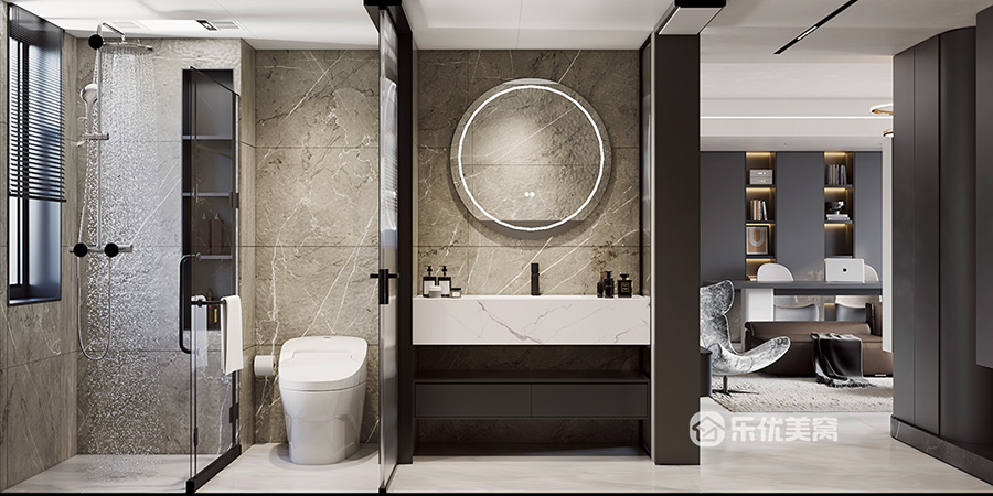 中海河山郡170平通透寬敞現代風，大平層既視感！