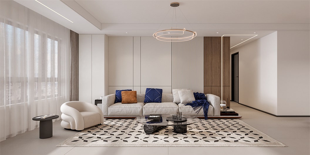 包頭富力城4期，現代風全屋整裝案例！