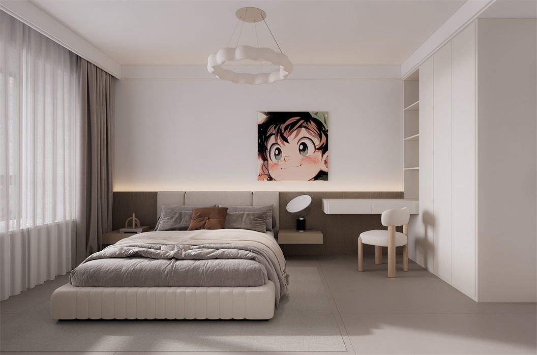 包頭富力城4期，現代風全屋整裝案例！