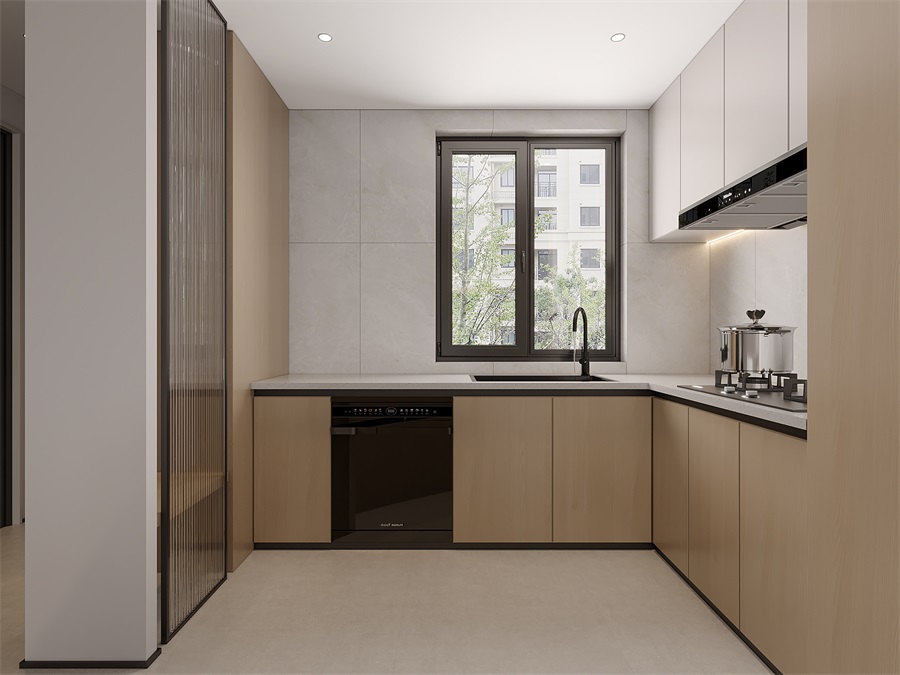 包頭遠洲大都匯整裝案例，全屋空間清新舒適