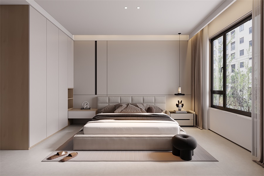 包頭遠洲大都匯整裝案例，全屋空間清新舒適