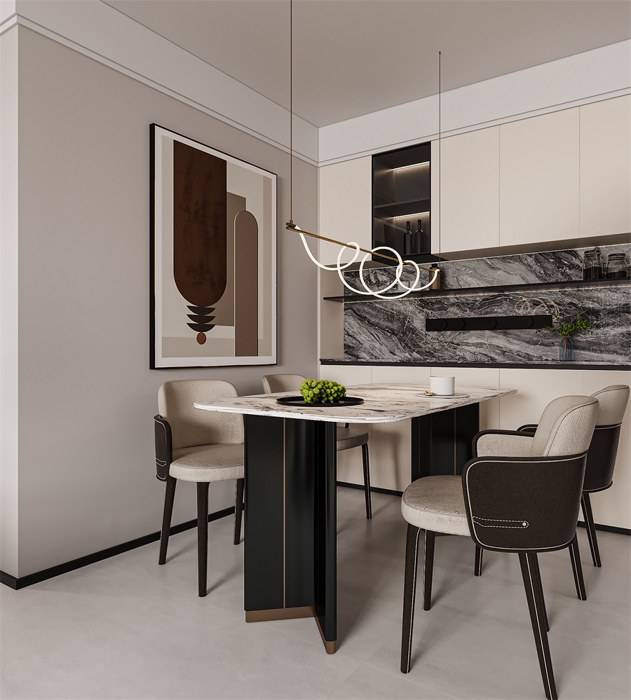 包頭115平整裝案例，中海河山郡精致居家！