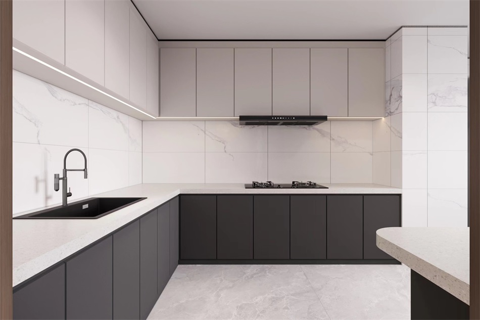 155平現代風案例，包頭新城村，打造大宅通透感！