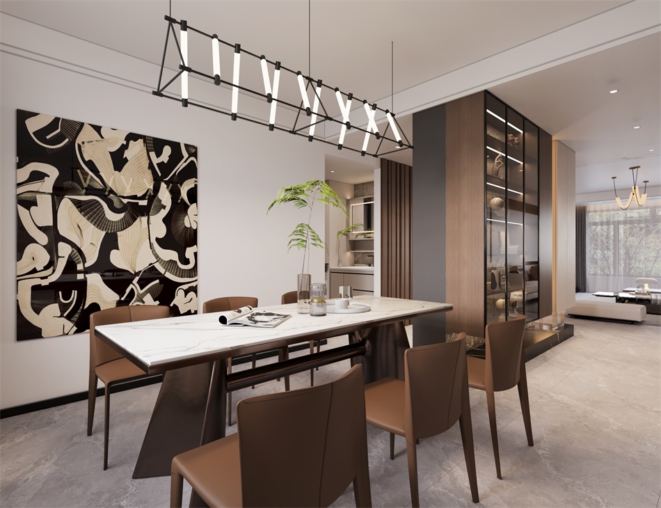 155平現代風案例，包頭新城村，打造大宅通透感！