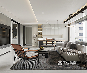 碧桂園鳳凰天域153㎡現(xiàn)代簡(jiǎn)約風(fēng)格裝修效果圖