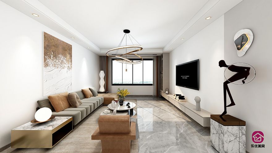 錦尚國(guó)際·錦天下153㎡現(xiàn)代簡(jiǎn)約風(fēng)格裝修效果圖