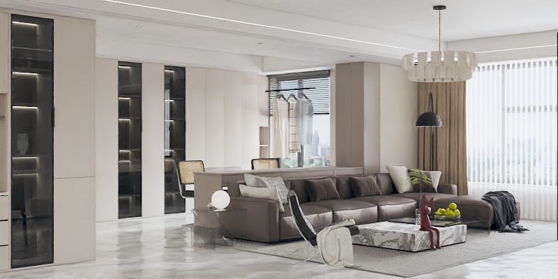 包頭遠洲大都匯140平案例，格調(diào)與氣質(zhì)并存！