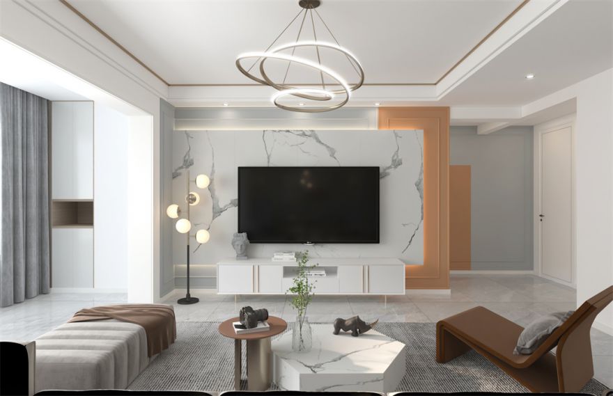  干凈整潔的現代風居家，線條規劃實用空間！