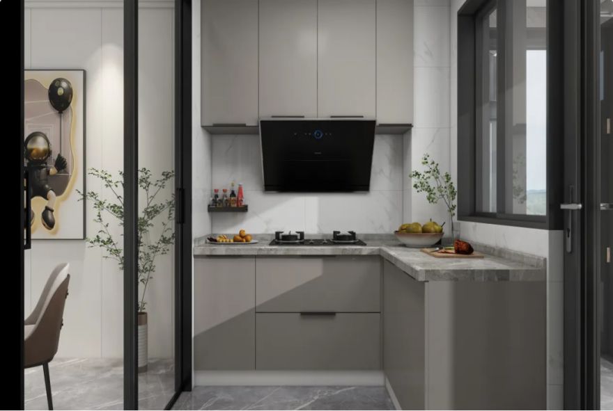 景晟開元整裝案例，140平現代風效果出眾